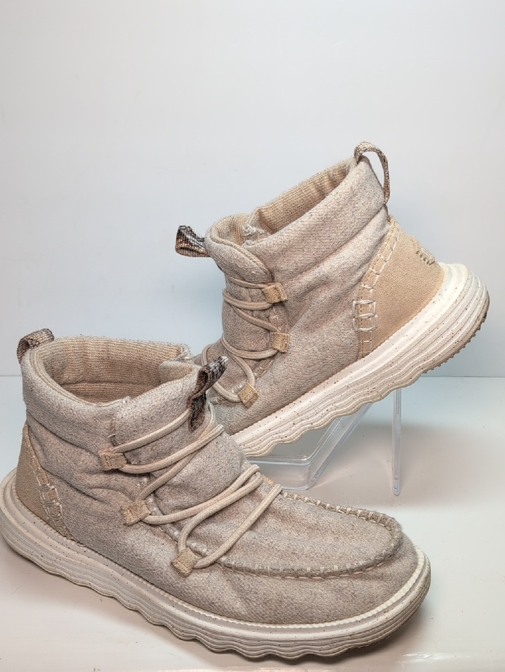 Hey Dude Reyes slip on high top sneaker boot women's size 9 EU 40 - Picture 6 of 15
